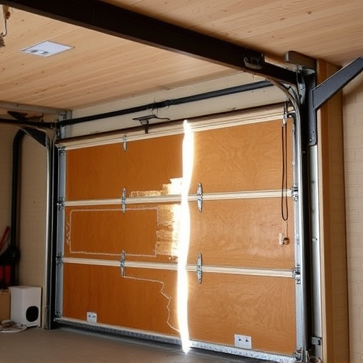 common causes of broken garage door tracks and rollers