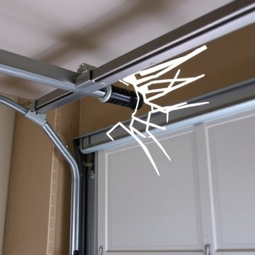common causes of broken garage door tracks and rollers
