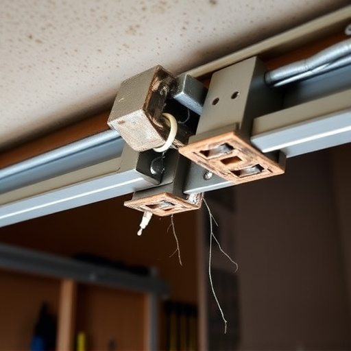 common causes of broken garage door tracks and rollers