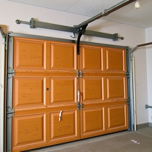 common causes of broken garage door tracks and rollers
