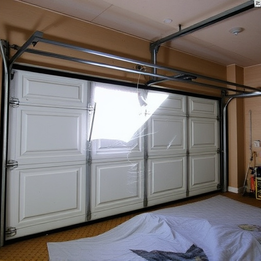 common causes of broken garage door tracks and rollers