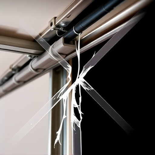 common causes of broken garage door tracks and rollers