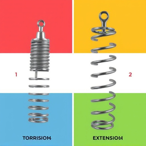 difference between torsion and extension springs explained