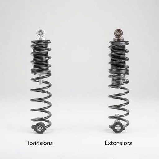 difference between torsion and extension springs explained