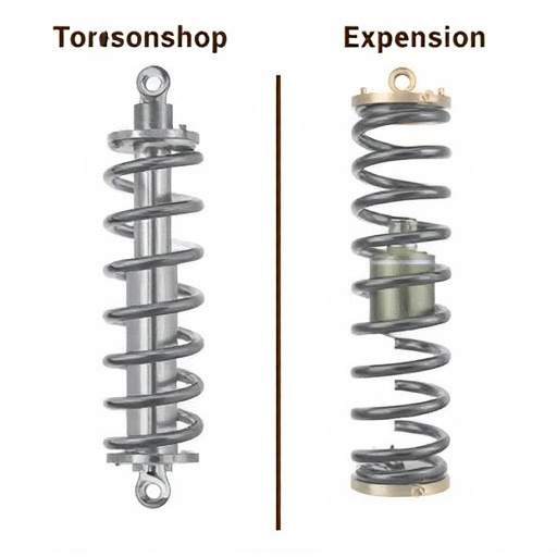 difference between torsion and extension springs explained