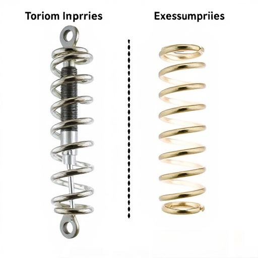 difference between torsion and extension springs explained