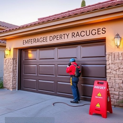 emergency garage door repair near me in Tucson AZ