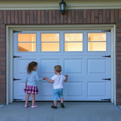 garage door safety tips for families with children