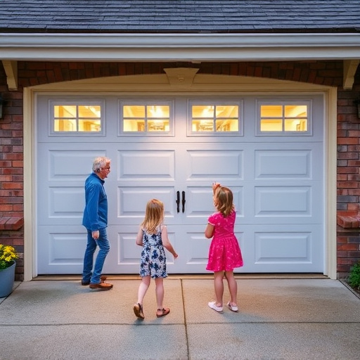 garage door safety tips for families with children