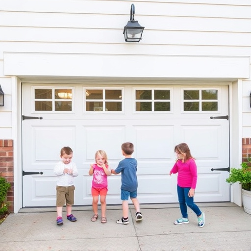 garage door safety tips for families with children
