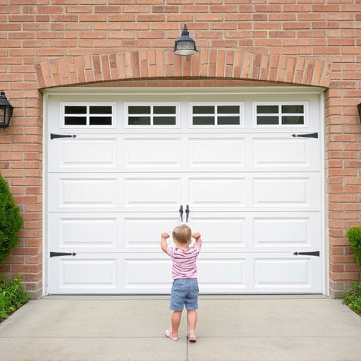 garage door safety tips for families with children