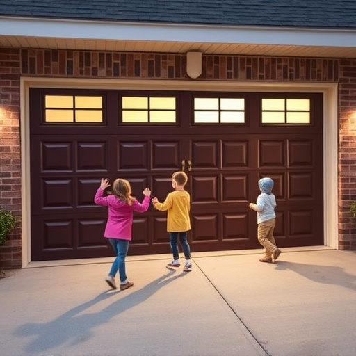 garage door safety tips for families with children