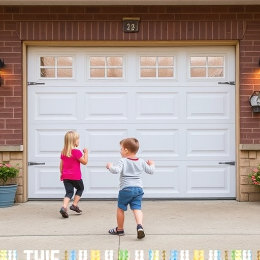 garage door safety tips for families with children
