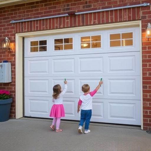 garage door safety tips for families with children