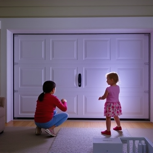garage door safety tips for families with children