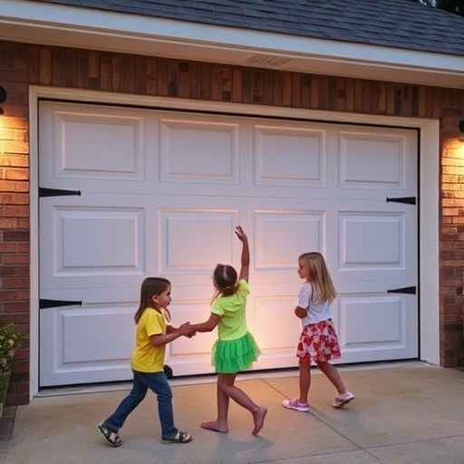 garage door safety tips for families with children