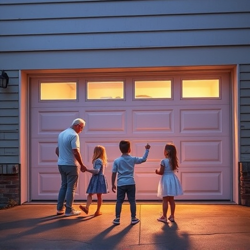 garage door safety tips for families with children