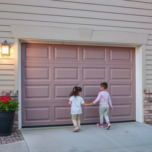 garage door safety tips for families with children