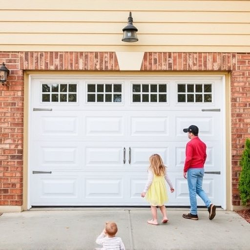 garage door safety tips for families with children