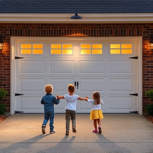 garage door safety tips for families with children