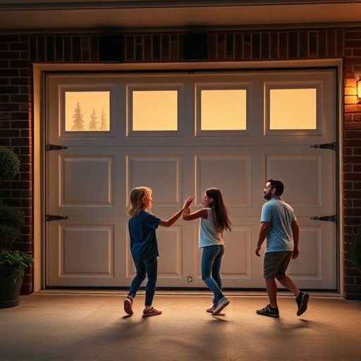 garage door safety tips for families with children