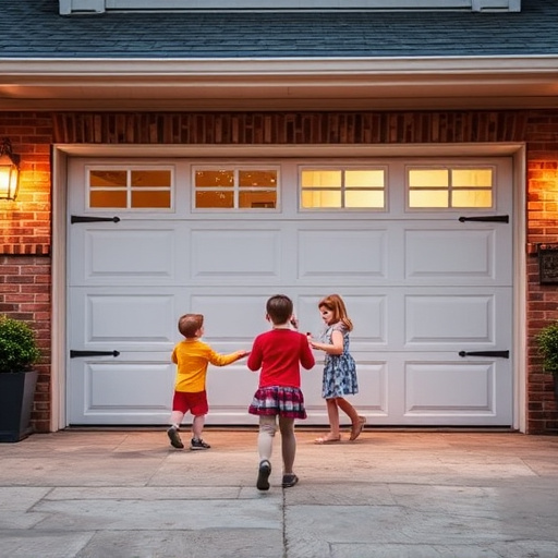 garage door safety tips for families with children
