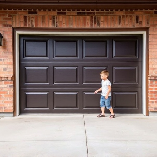 garage door safety tips for families with children