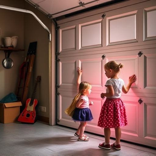 garage door safety tips for families with children