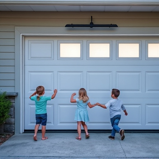 garage door safety tips for families with children