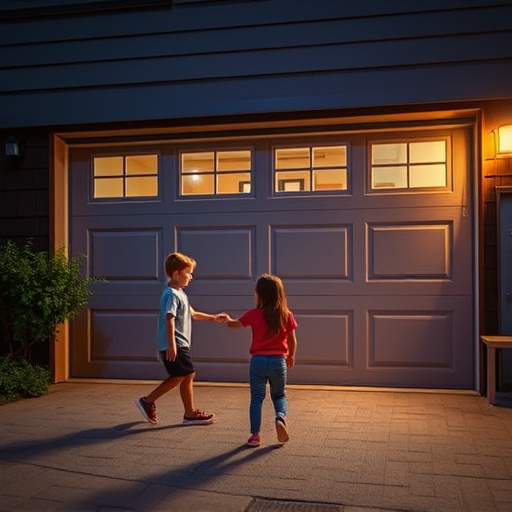 garage door safety tips for families with children