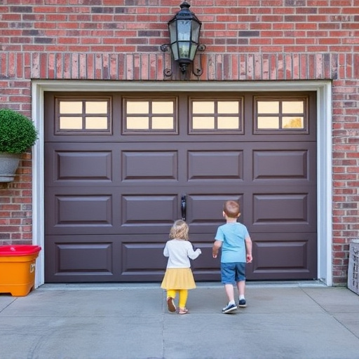 garage door safety tips for families with children