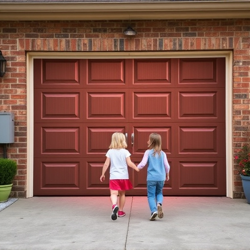 garage door safety tips for families with children