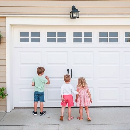 garage door safety tips for families with children