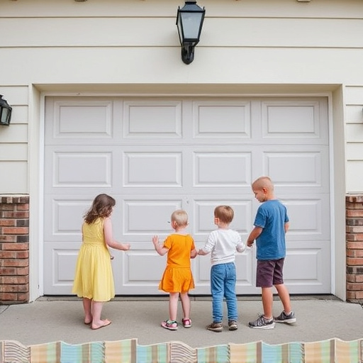 garage door safety tips for families with children