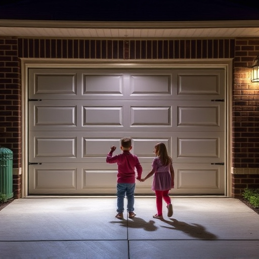 garage door safety tips for families with children