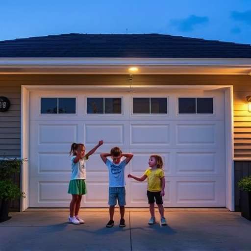 garage door safety tips for families with children