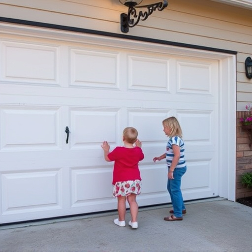 garage door safety tips for families with children