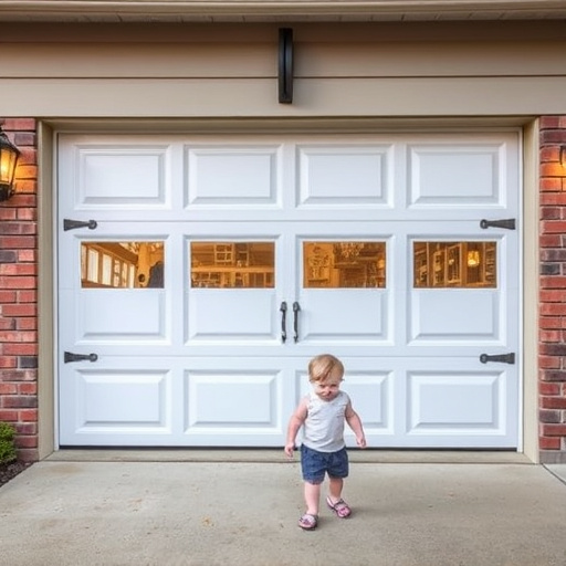 garage door safety tips for families with children