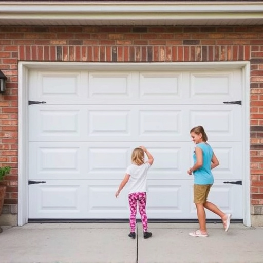 garage door safety tips for families with children