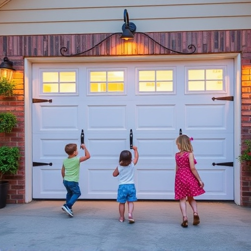garage door safety tips for families with children