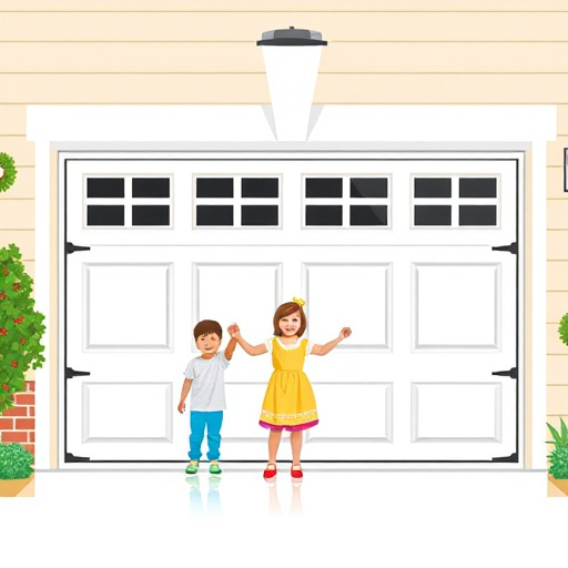 garage door safety tips for families with children
