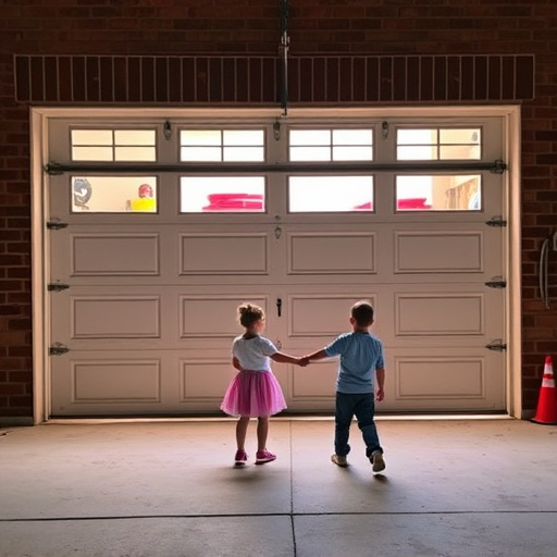 garage door safety tips for families with children