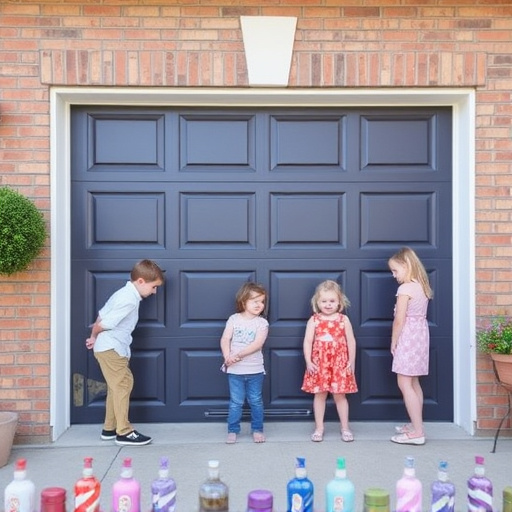 garage door safety tips for families with children
