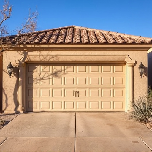 how dust and heat affect garage doors in the desert climate
