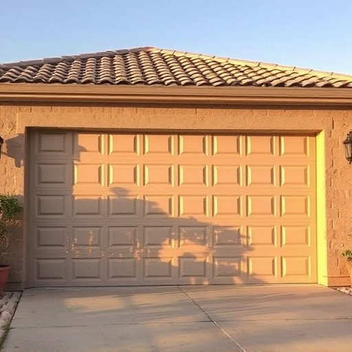 how dust and heat affect garage doors in the desert climate