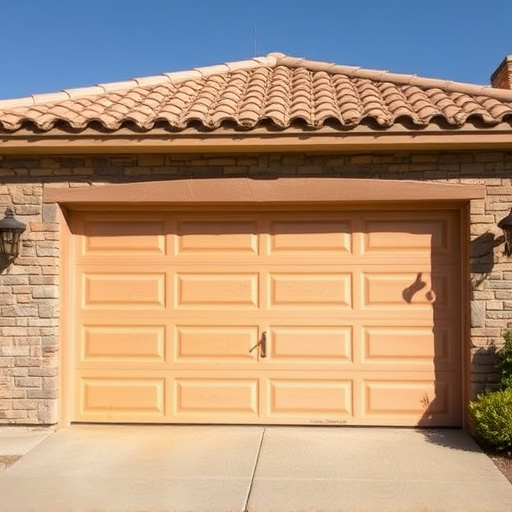 how dust and heat affect garage doors in the desert climate