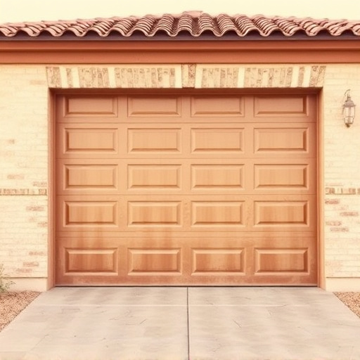 how dust and heat affect garage doors in the desert climate