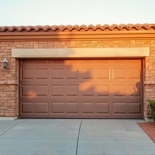 how dust and heat affect garage doors in the desert climate