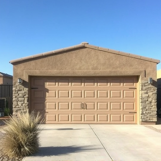 how dust and heat affect garage doors in the desert climate