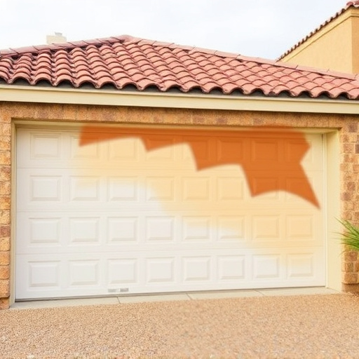 how dust and heat affect garage doors in the desert climate
